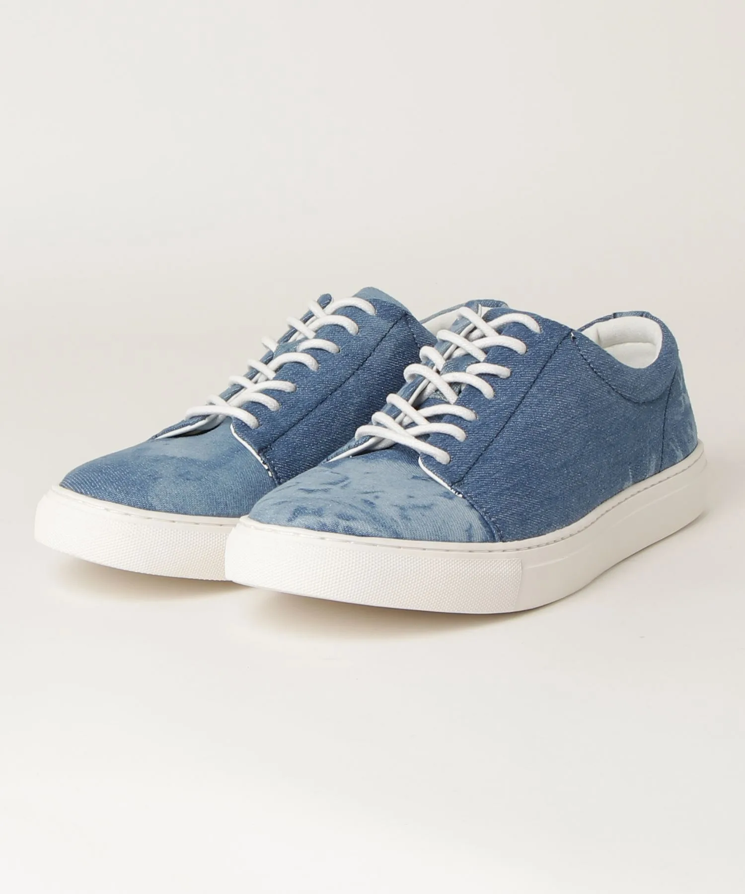 Мужские кроссовки из денима Dedes Authentic Denim Sneaker 6305 темно-синие — фото 3