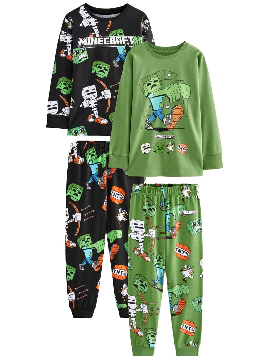 

Пижама Next, цвет Green/Black