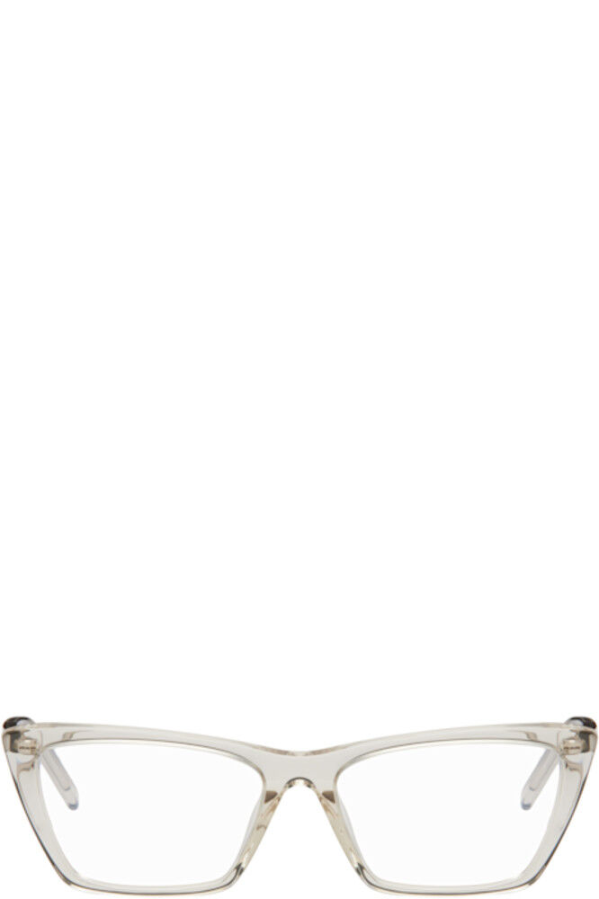 

Бежевые очки SL 737 Saint Laurent