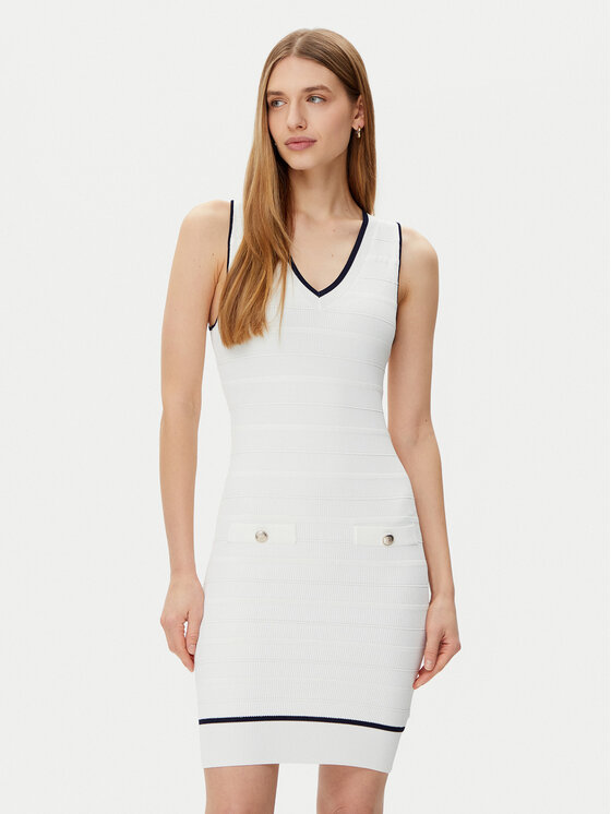 

Платье на каждый день обычный крой 5RGK99 5640Z Guess, экрю