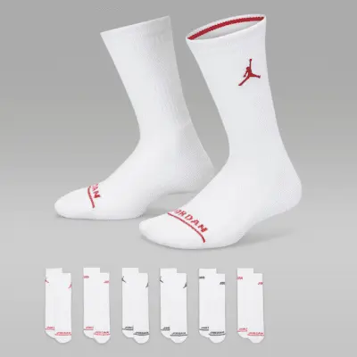 

Носки Jordan Legend Kids' Crew Box Set (6-шт), белый