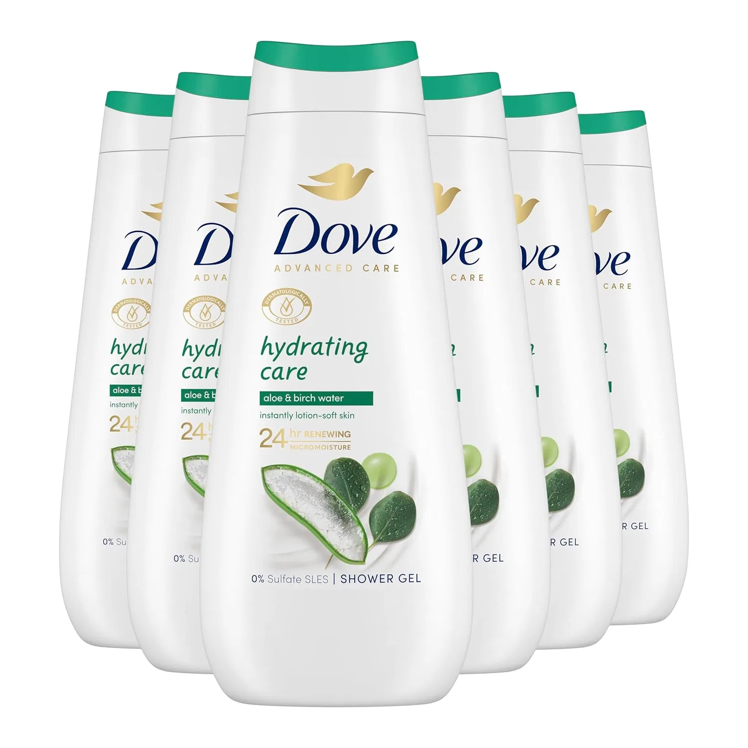 Гель для душа «Advanced Care» увлажняющий от Dove, 400 мл (6 шт.) Dove — фото 2