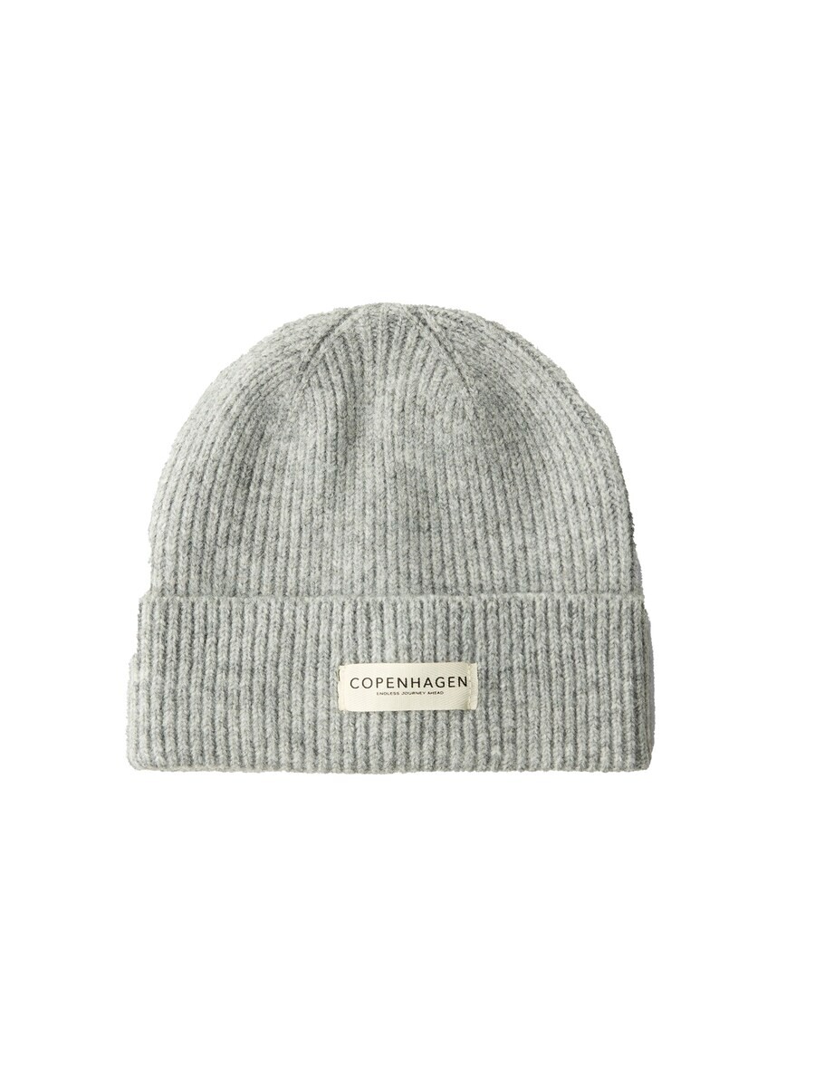 

Шапка Bershka Beanie, пятнистый серый