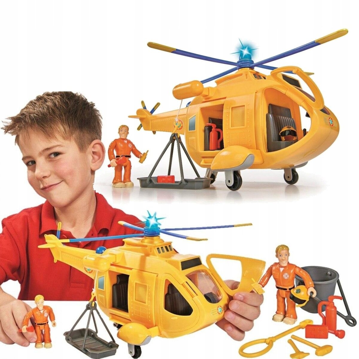 

Вертолет Fireman Sam Wallaby II с фигурой 00771 Simba