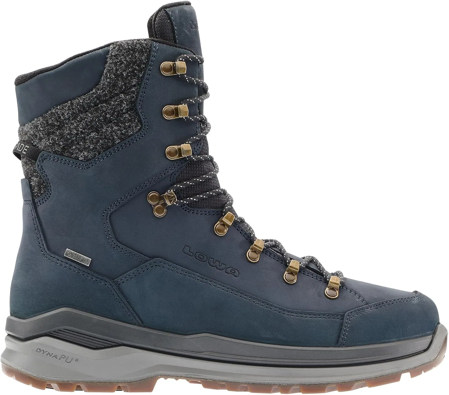 Ботинки LOWA Renegade Evo Ice 2 GTX High, Navy Grey
