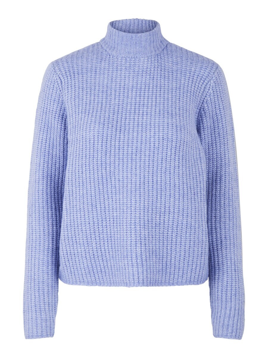 

Тонкий вязаный свитер PIECES Sweater, светло-синий