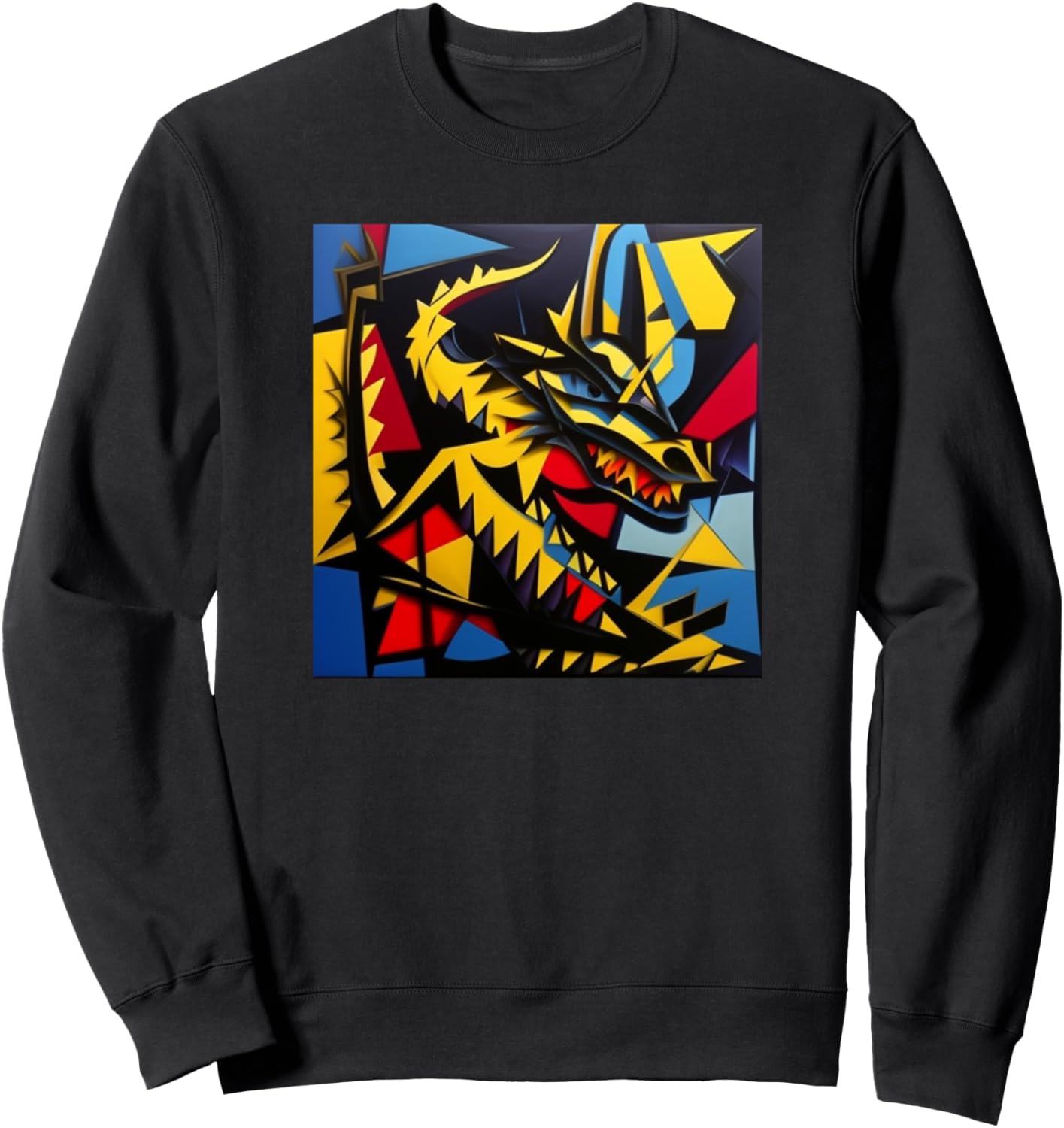 

Красочный силуэт дракона. Толстовка для любителей драконов Dragon Art Men Women | Kids Boys Girls Gift, черный