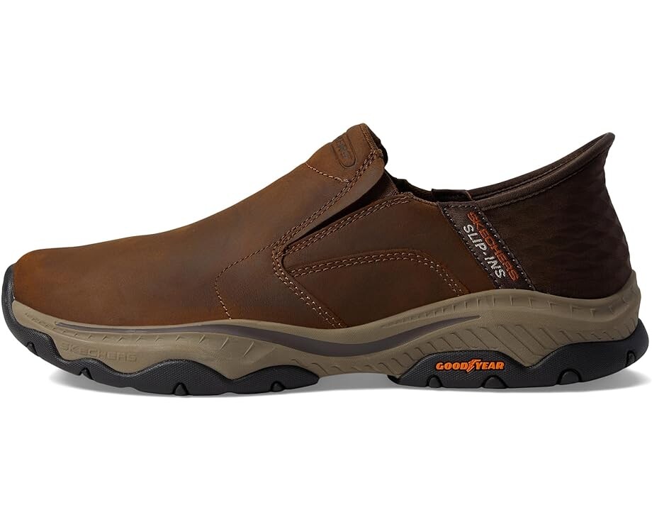 Кроссовки SKECHERS Craster Lanigan Hands Free Slip-Ins, цвет Dark Brown — фото 4