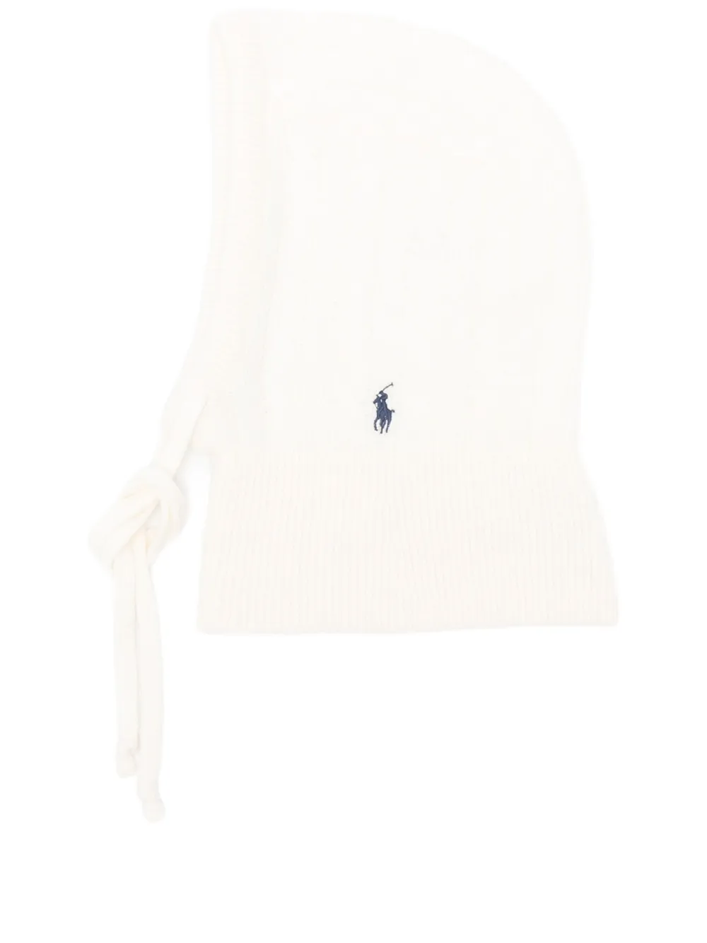 

Балаклава с ребристой завязкой POLO RALPH LAUREN, нейтральный