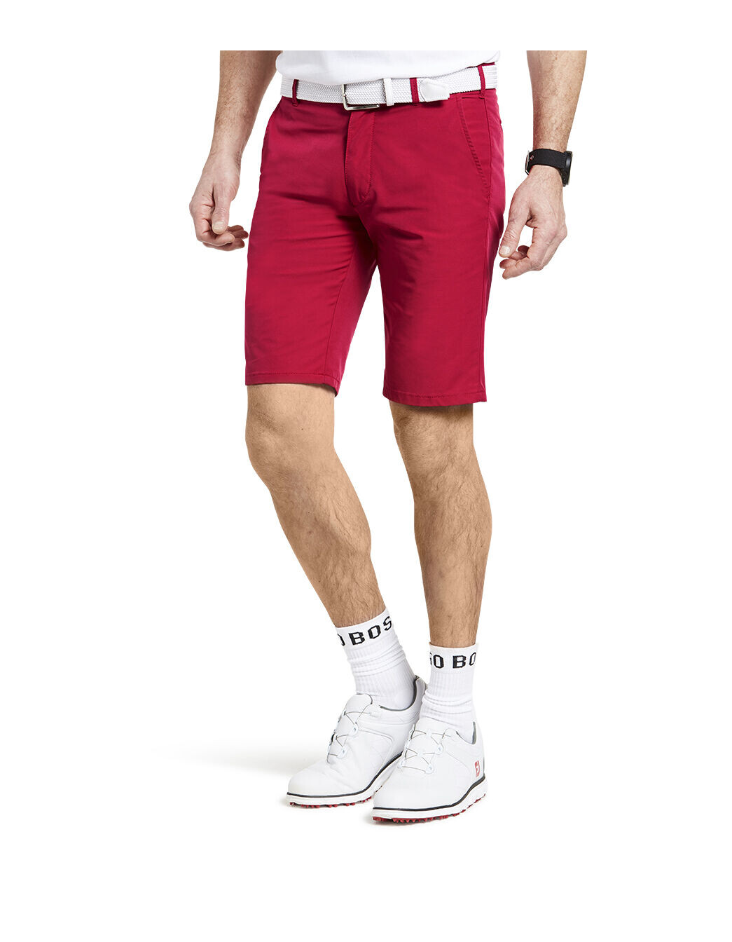 

Брюки чинос Meyer Bermuda B ST. ANDREWS mit französischen Einschubtaschen, красный