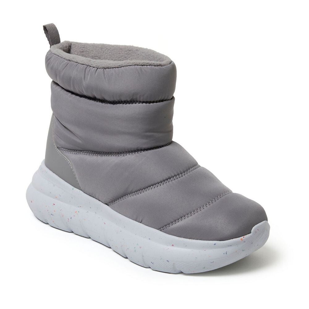 Женские ботильоны Dearfoams Texoma с пышной подошвой, цвет Medium Gray