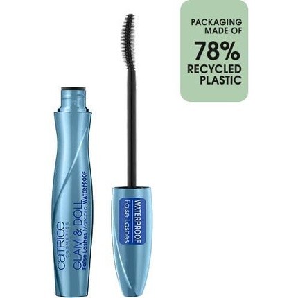 Catrice Водостойкая тушь для ресниц Glam & Doll Volume Black Definition Extending Volume Long Lasting Matte Waterproof No Parfum Alcohol 10ml — фото 2