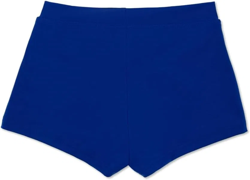 Короткие шорты Capezio для девочек, модель "Boy Cut" с низкой посадкой, Royal — фото 4