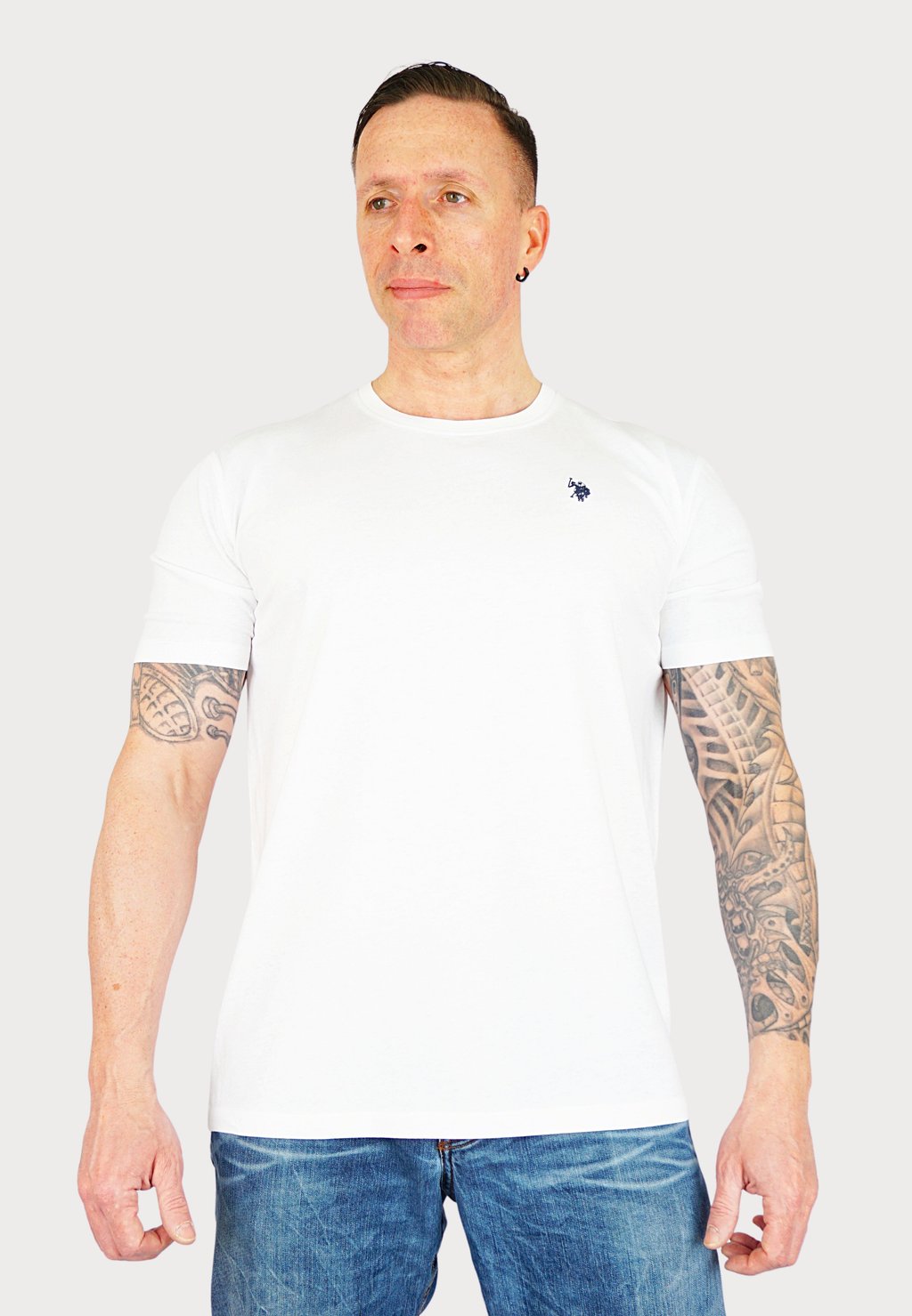 Базовая футболка 3 PACK U.S. Polo Assn., белый — фото 2