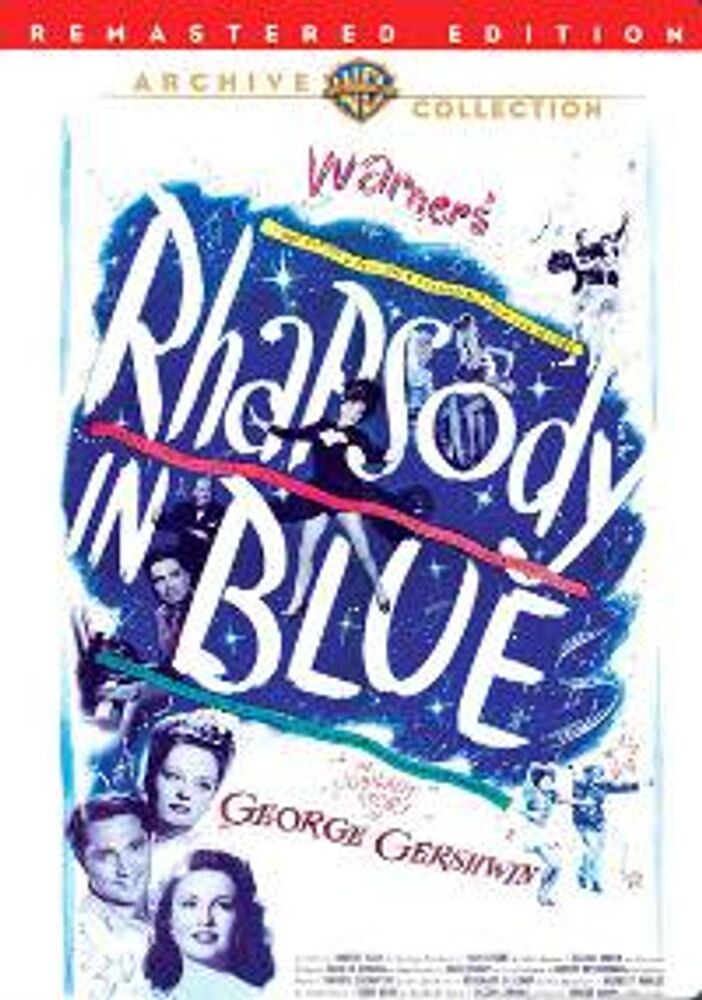 

Диск DVD Rhapsody In Blue [1945] [Manufactured On Demand] (DVD-R)