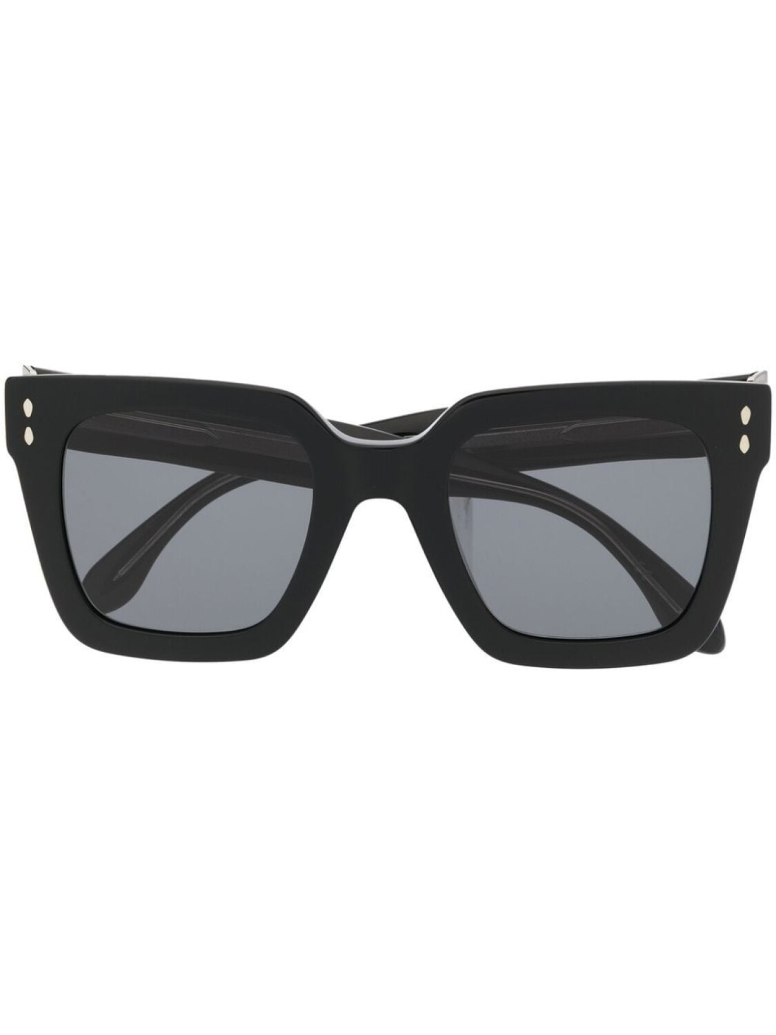 

Isabel Marant Eyewear солнцезащитные очки в массивной квадратной оправе, черный