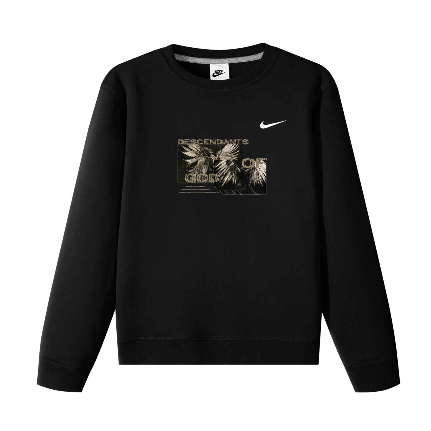 

Унисекс худи Nike черное