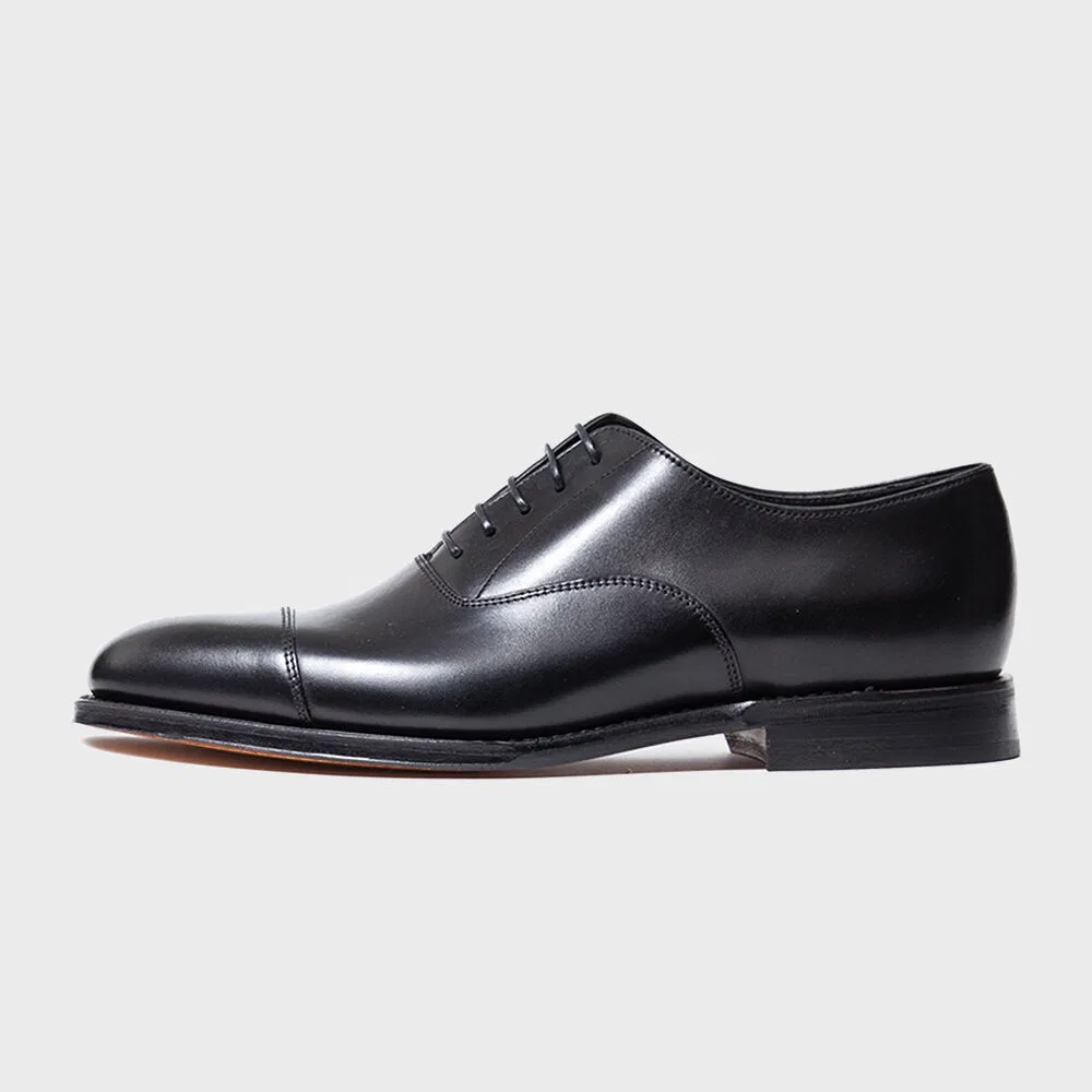 Мужские чёрные оксфорды Aldwych от Loake