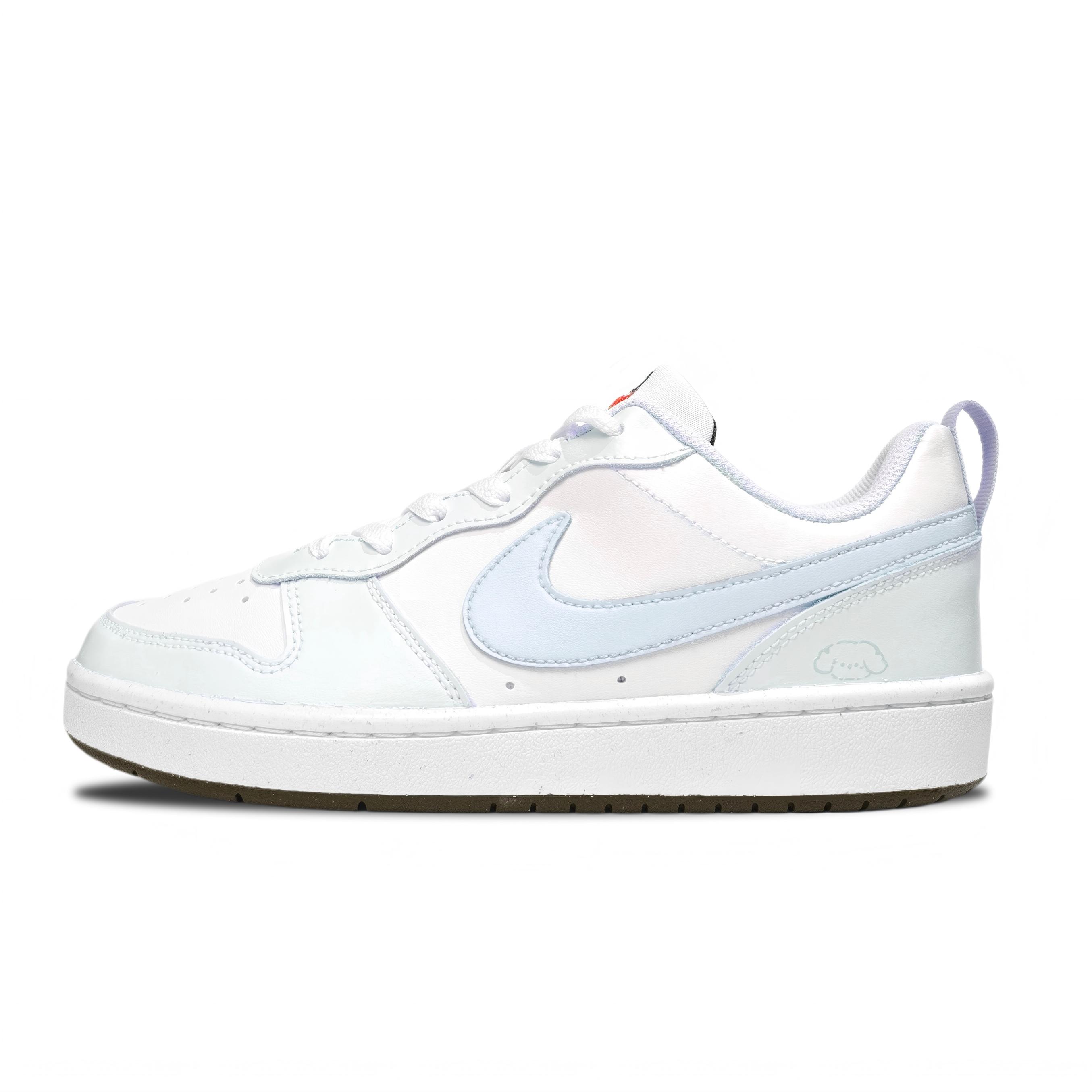 

Детские скейтерские кроссовки Court Borough для младших школьников Nike, лазурный