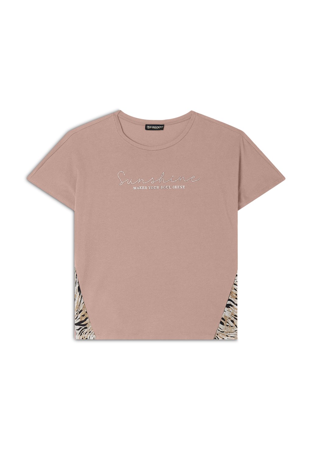 

Футболка с принтом Freddy, цвет Pink Zebra Animalier