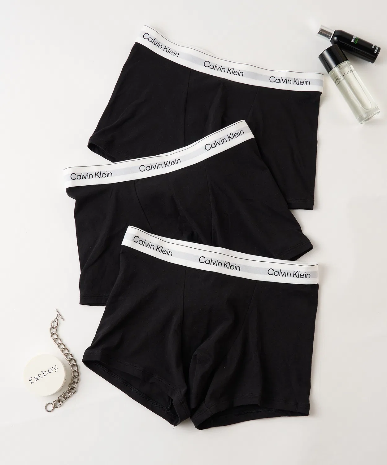 Боксеры Calvin Klein 3 шт. набор, хлопок, черный