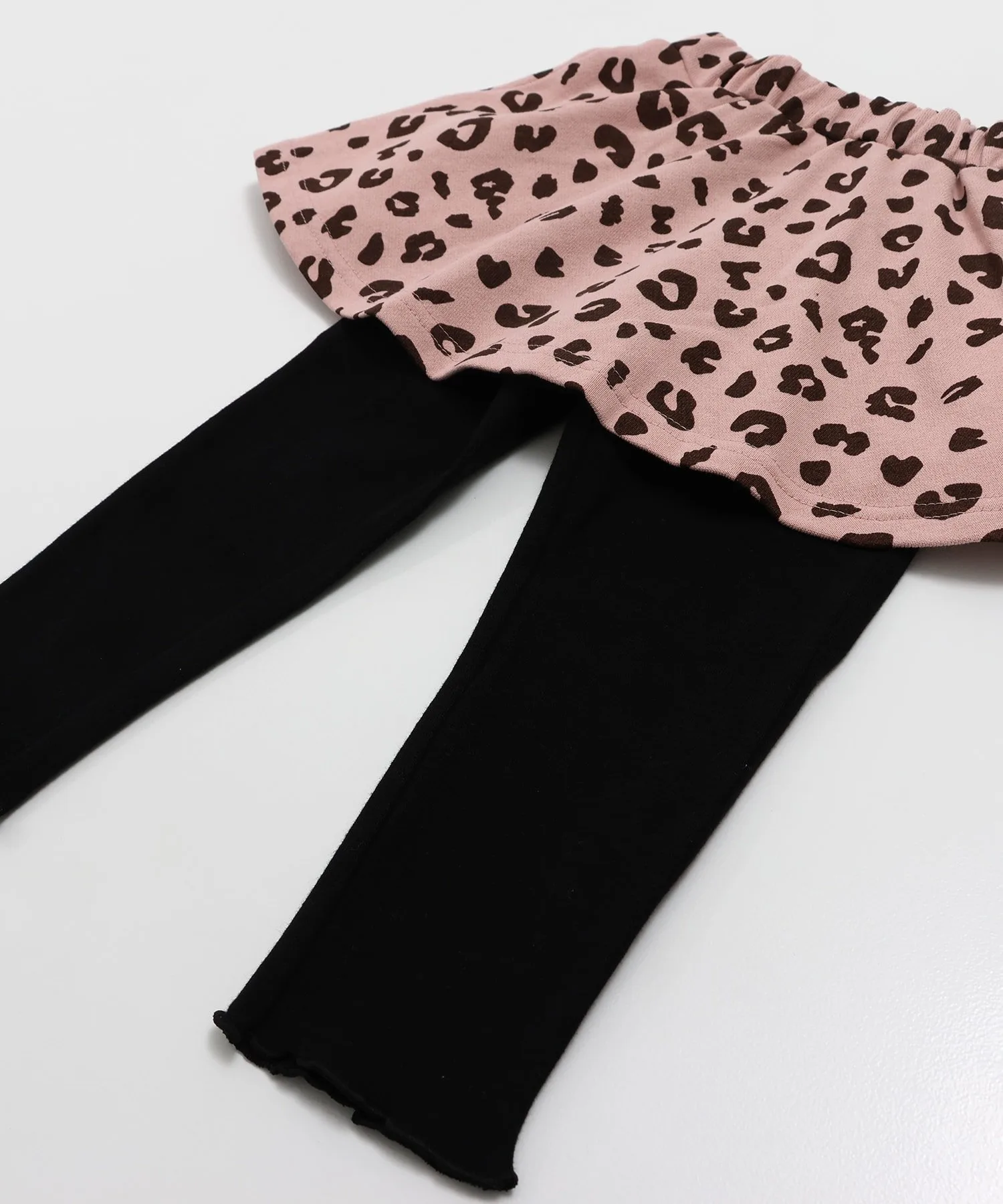 Флисовая юбка с принтом по всей поверхности Chil2, G Leopard/Smoke Pink — фото 3