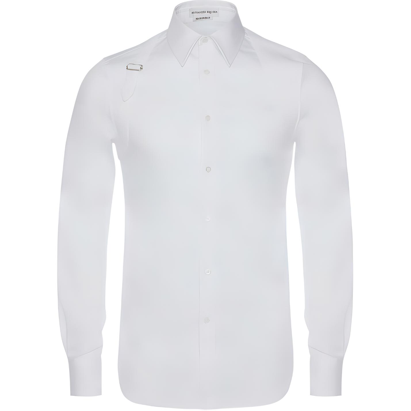 

Рубашка на пуговицах Harness Alexander McQueen, белый