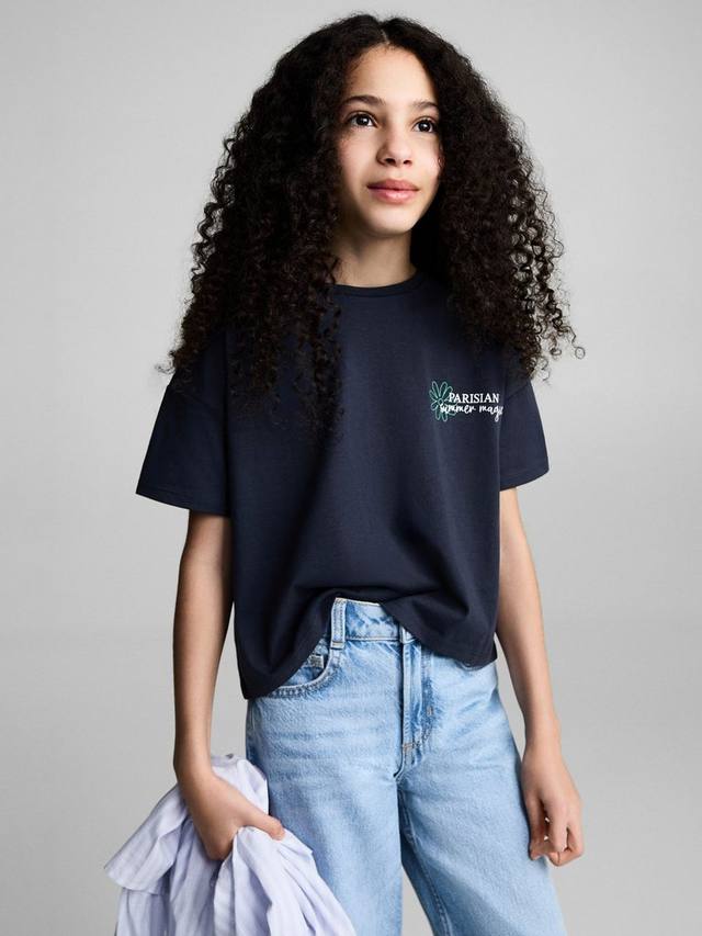 

Детская футболка Magic Boxy Fit Mango, Navy