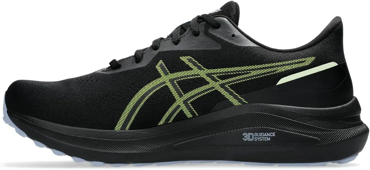 Женские беговые кроссовки ASICS GT-1000 13 GTX, Black Safety Yellow — фото 4