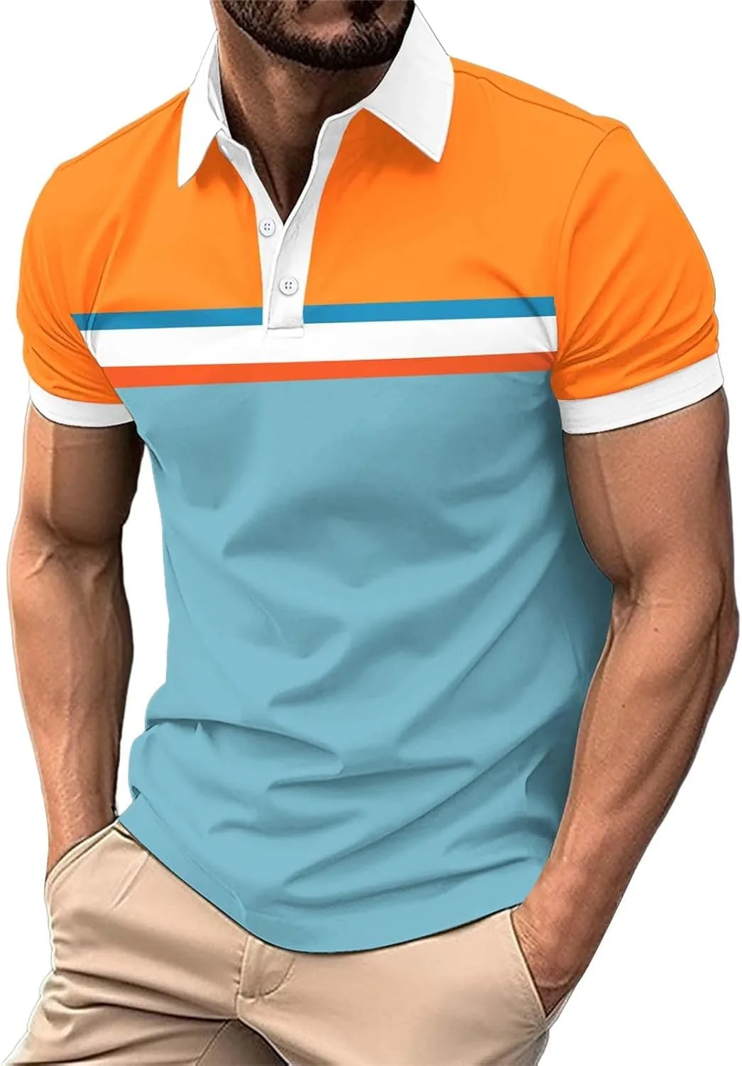 

Мужская поло с коротким рукавом, легкая, классическая Weinexra