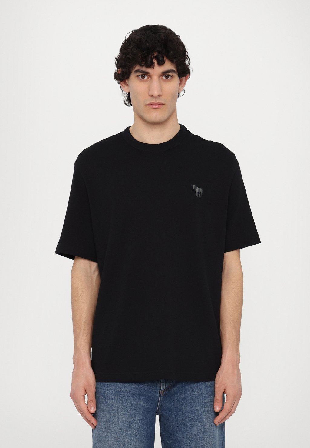 

Базовая футболка ZEBRA SHADOW PS Paul Smith, черный