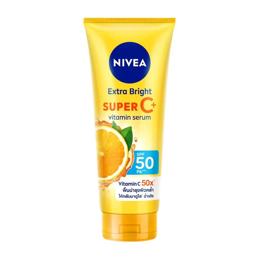 

Nivea Extra Bright Super C+ Сыворотка SPF50 PA++++ 320 мл. Новости, Yellow