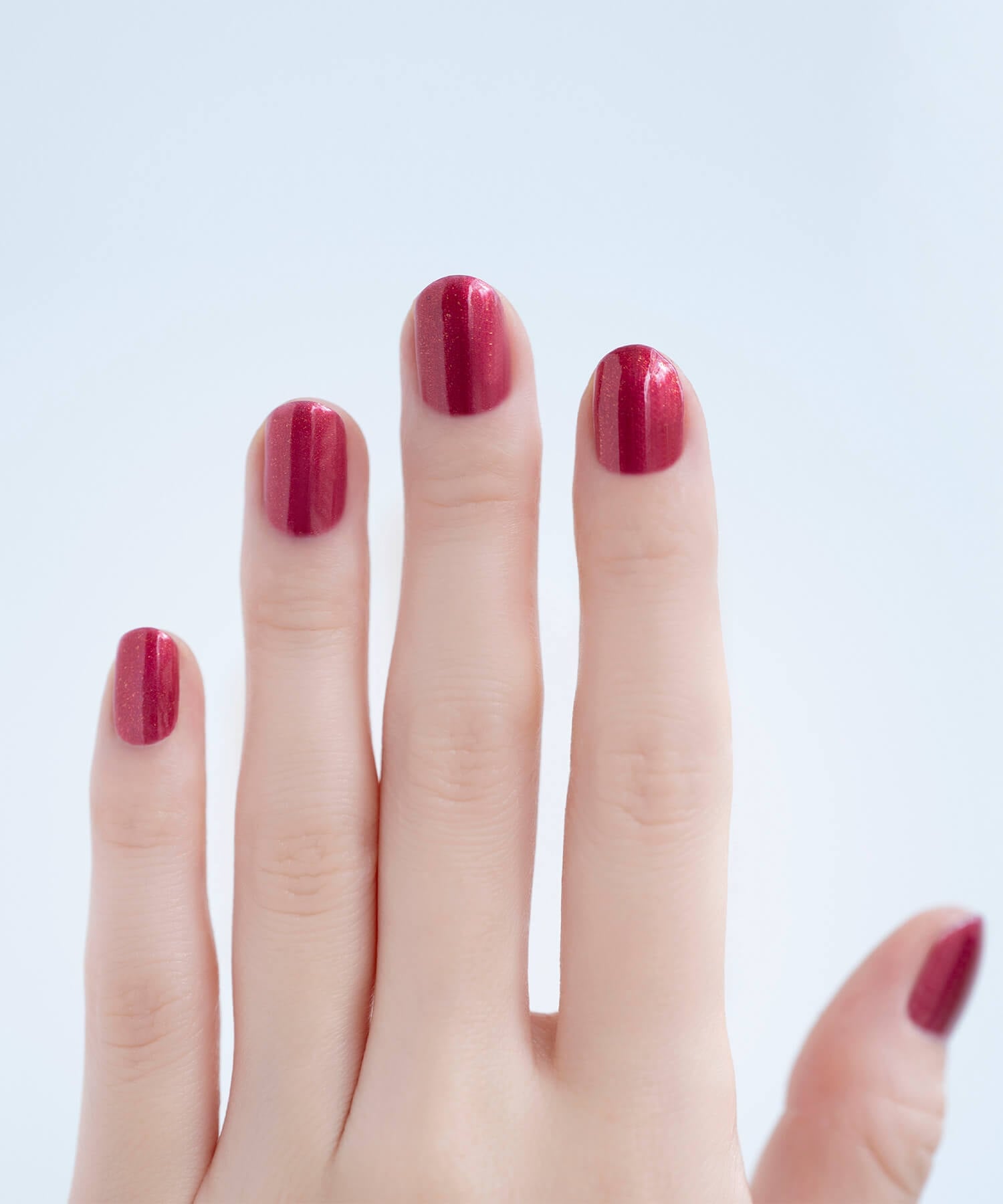 Лак для ногтей Маникюрный набор MINDFUL MANICURE Aligned to Shine Nails Inc, Very Red Shimmer — фото 3