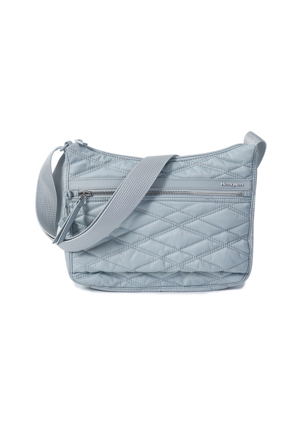 

Сумка через плечо Inner City Harpers S с RFID 28 см Hedgren, цвет New Quilt Pearl Blue