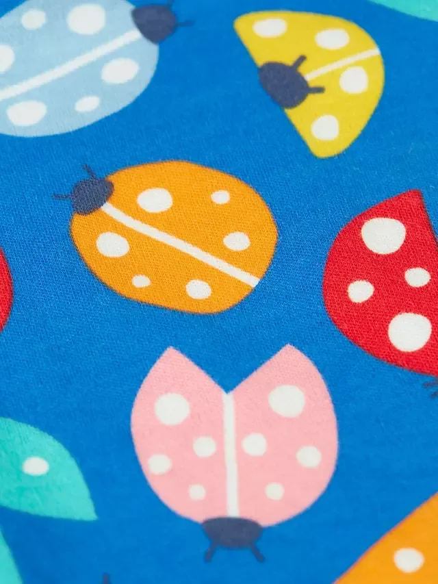 Детская пижама Jamie Ladybird, разноцветная Frugi — фото 3
