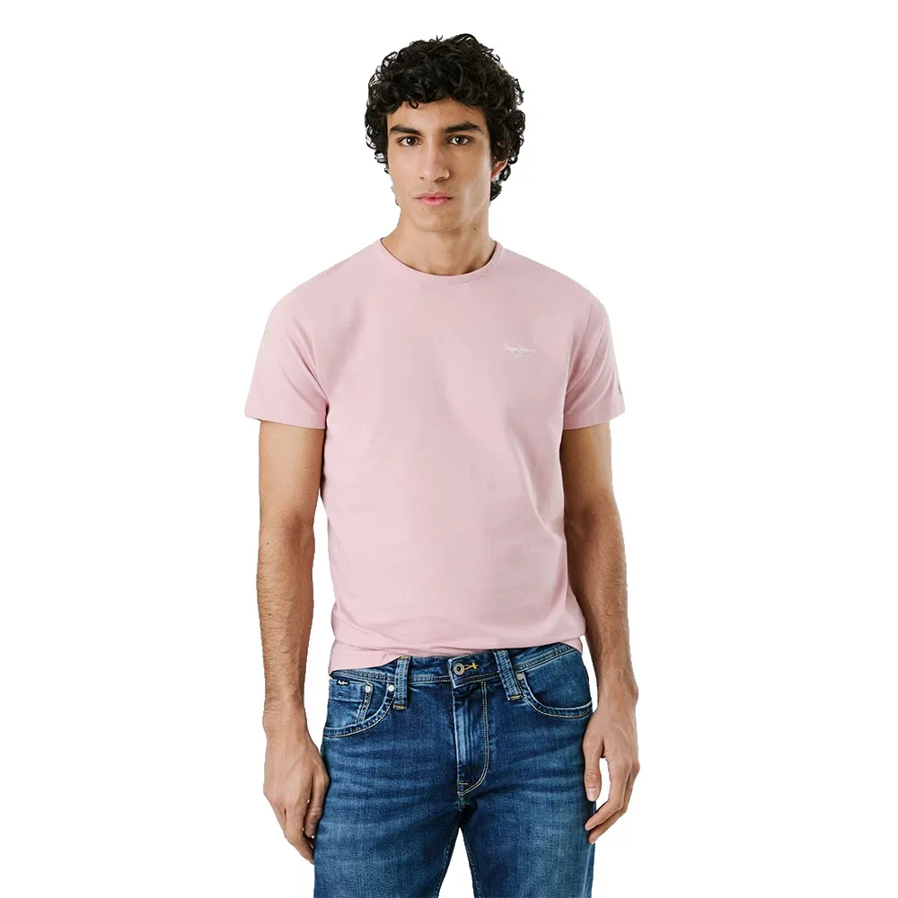 

Футболка с коротким рукавом Pepe Jeans Original Basic 3N, розовый