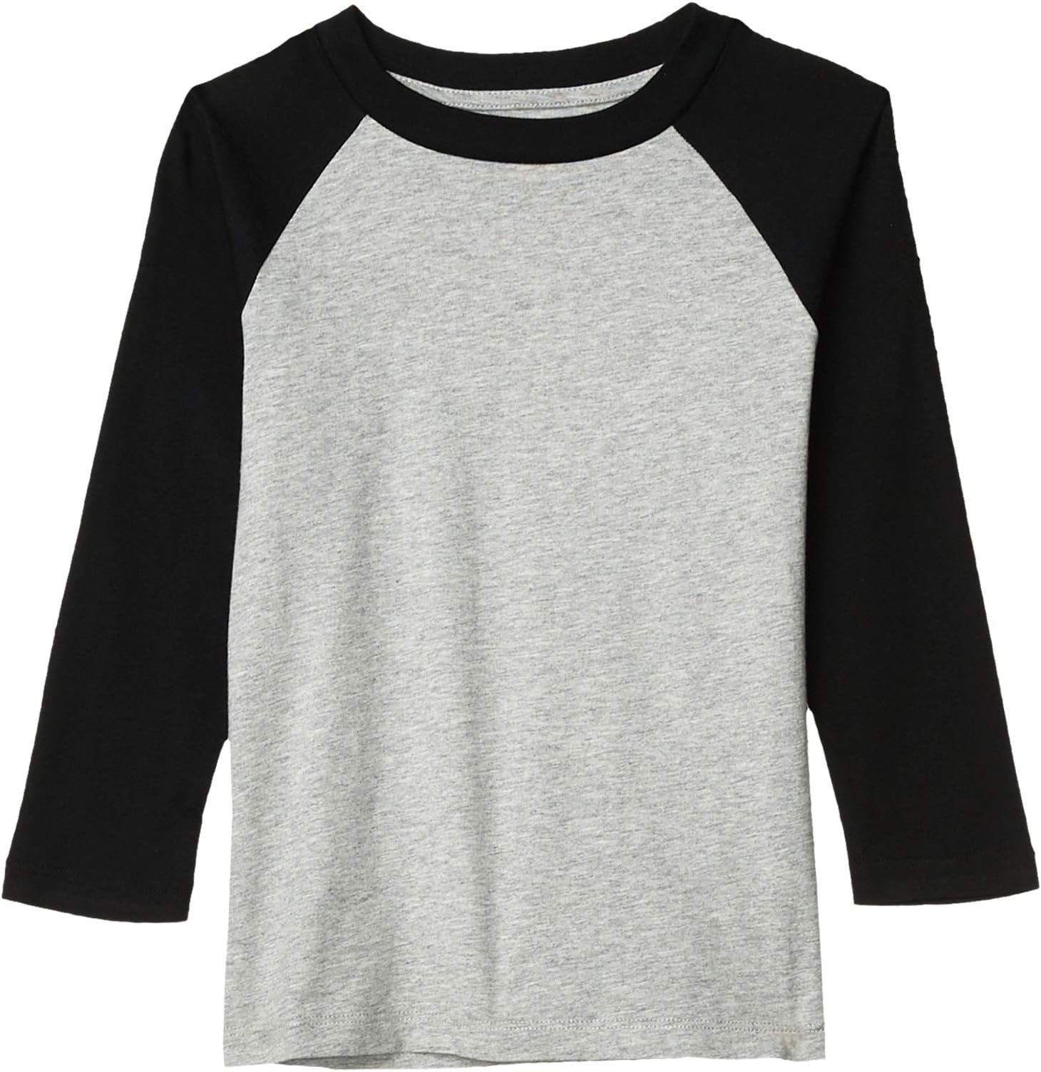 

Рубашка #4kids Essential Raglan Long Sleeve Shirt, цвет Heather Grey/Black