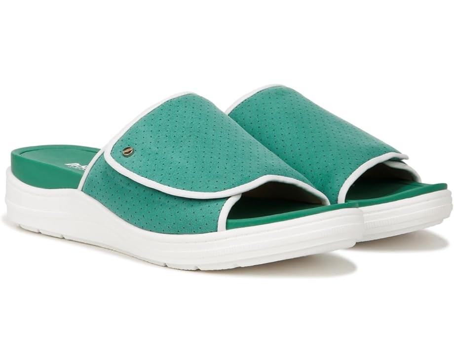 

Сандалии Dr. Scholl's Time Off Set Slide, цвет Court Green Microfiber