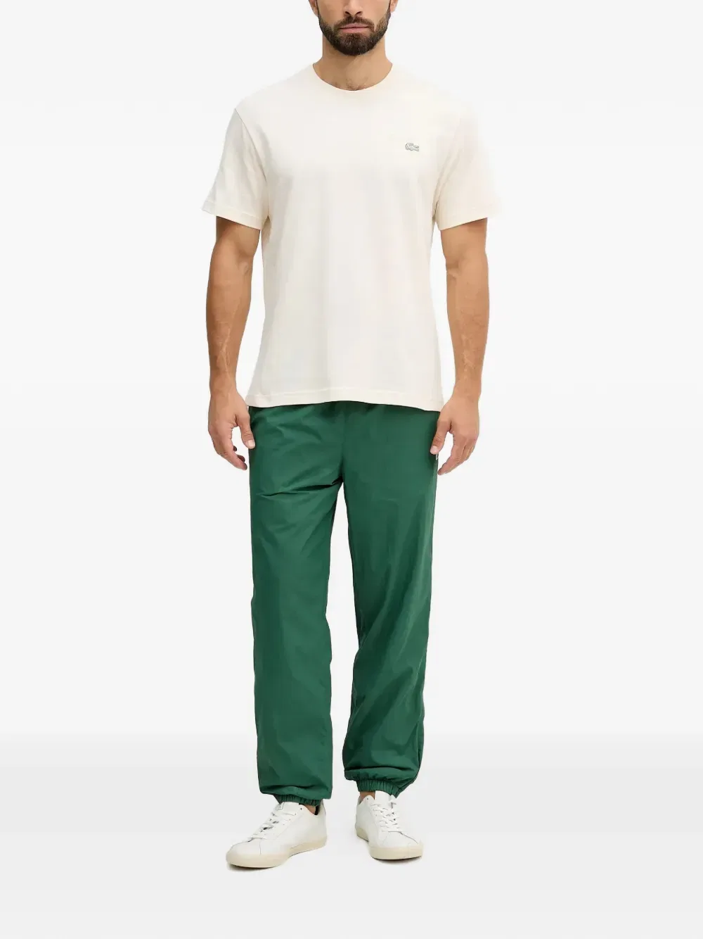 Спортивные брюки с логотипом Lacoste, зеленый — фото 2