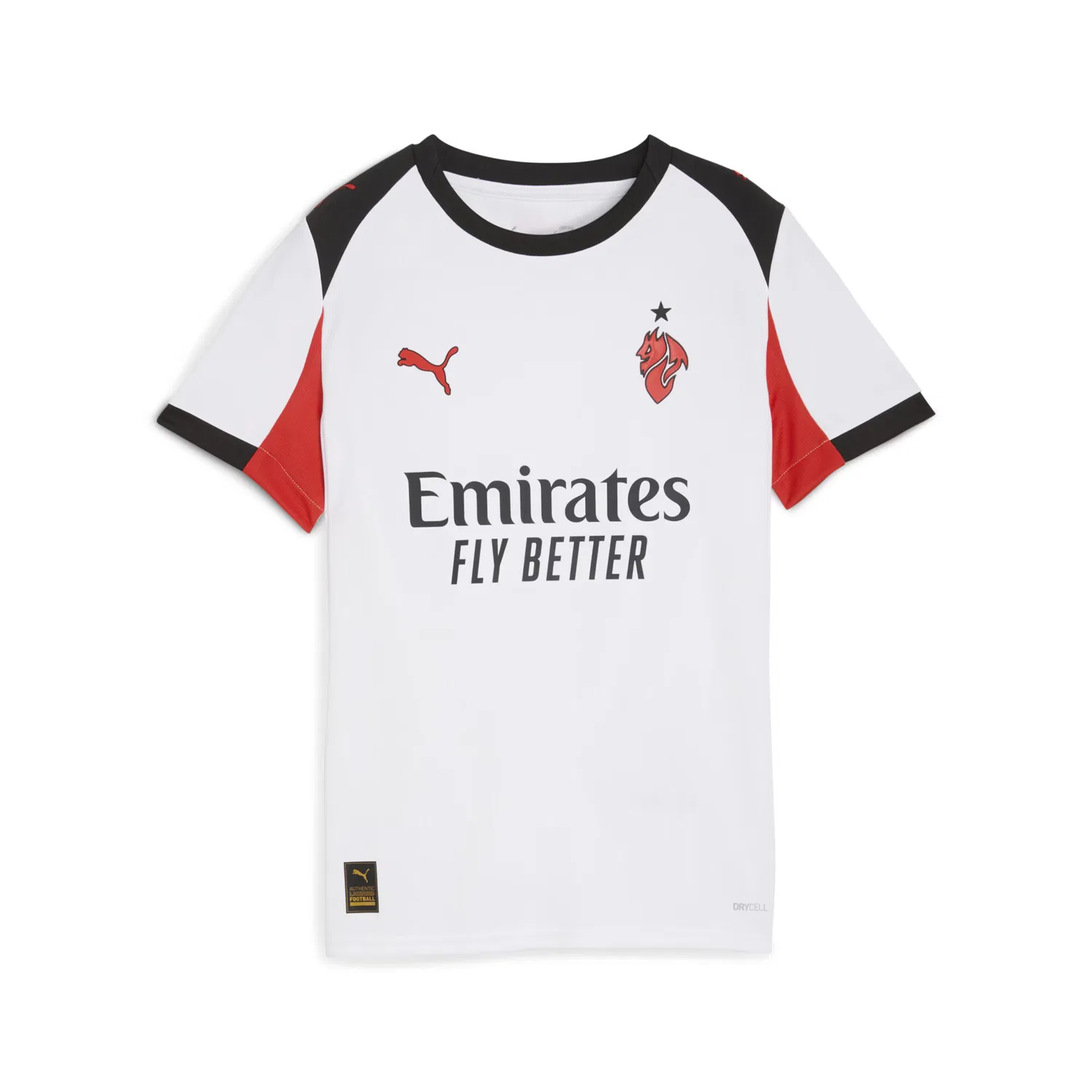 Игровая футболка 'Милан' сезона 25/26 Puma, White
