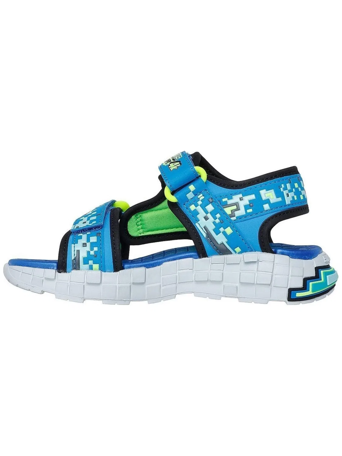 Сандалии SKECHERS Skechers Mega-splash 4k синего цвета — фото 3