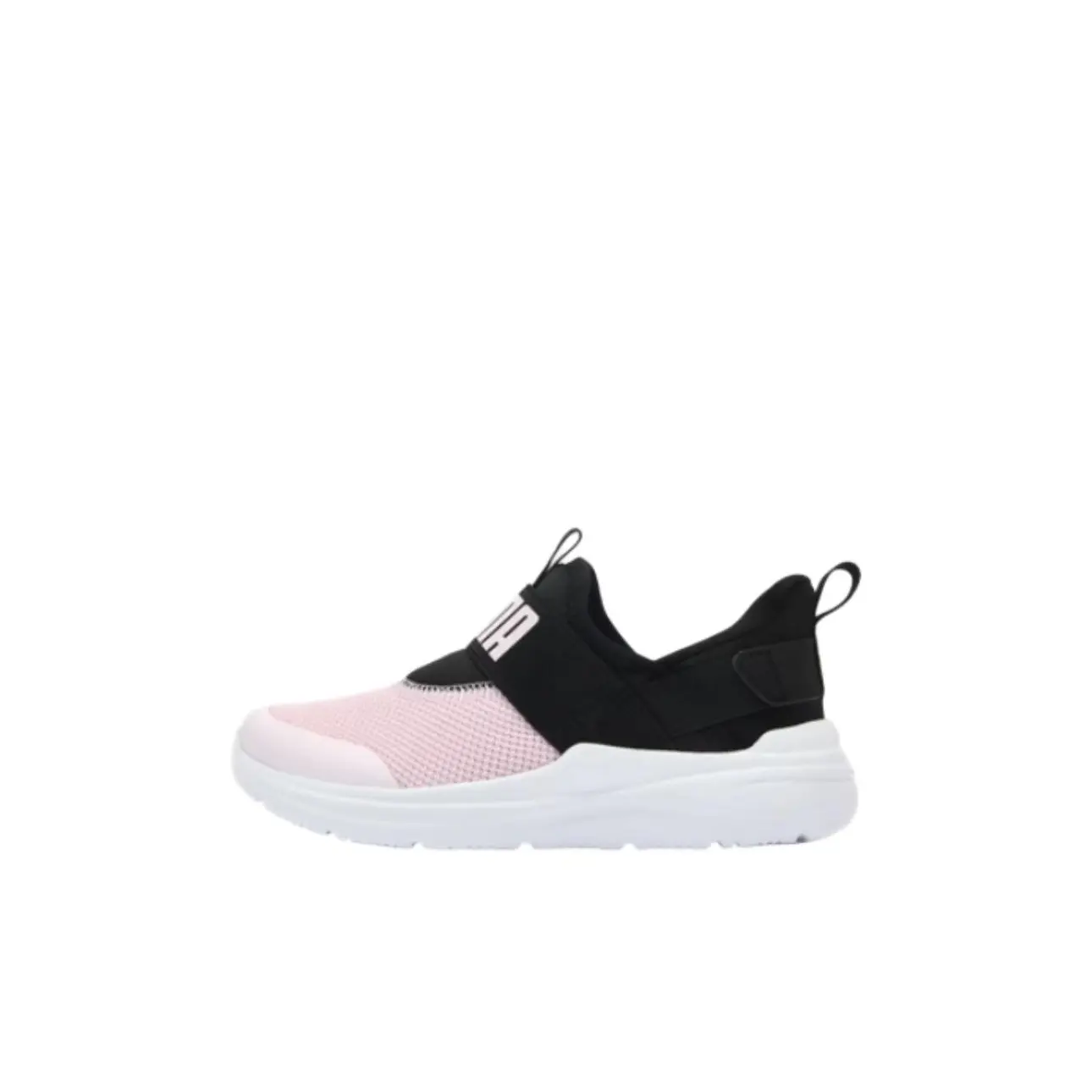 

SOFTRIDE Wired 2 Abrasion Resistant низкие детские повседневные кроссовки Black Pink Kids' PUMA, черный/розовый