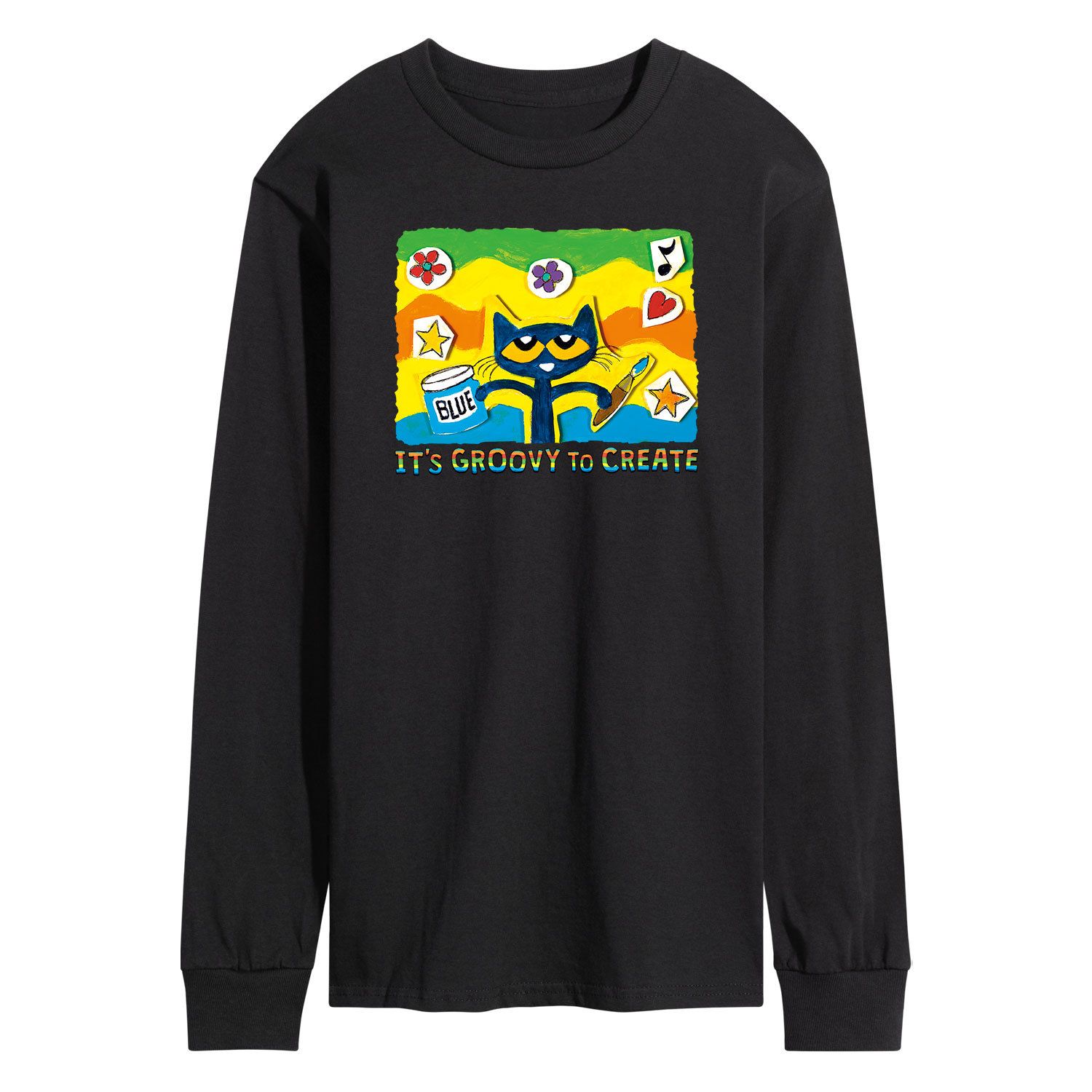 

Мужская футболка Pete The Cat Groovy Create Licensed Character