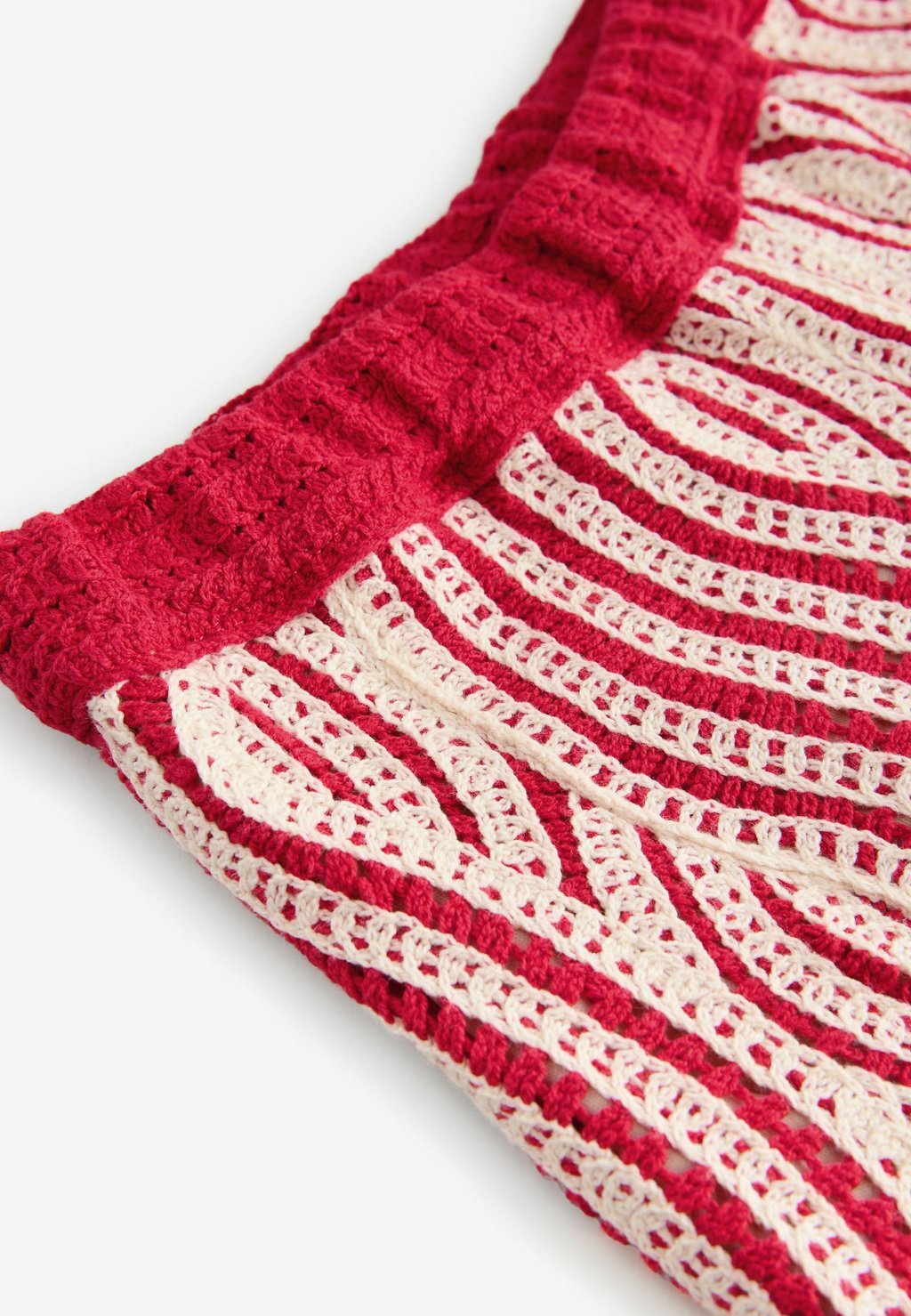 Брюки REGULAR FIT WAVE CROCHET Next, красный — фото 3