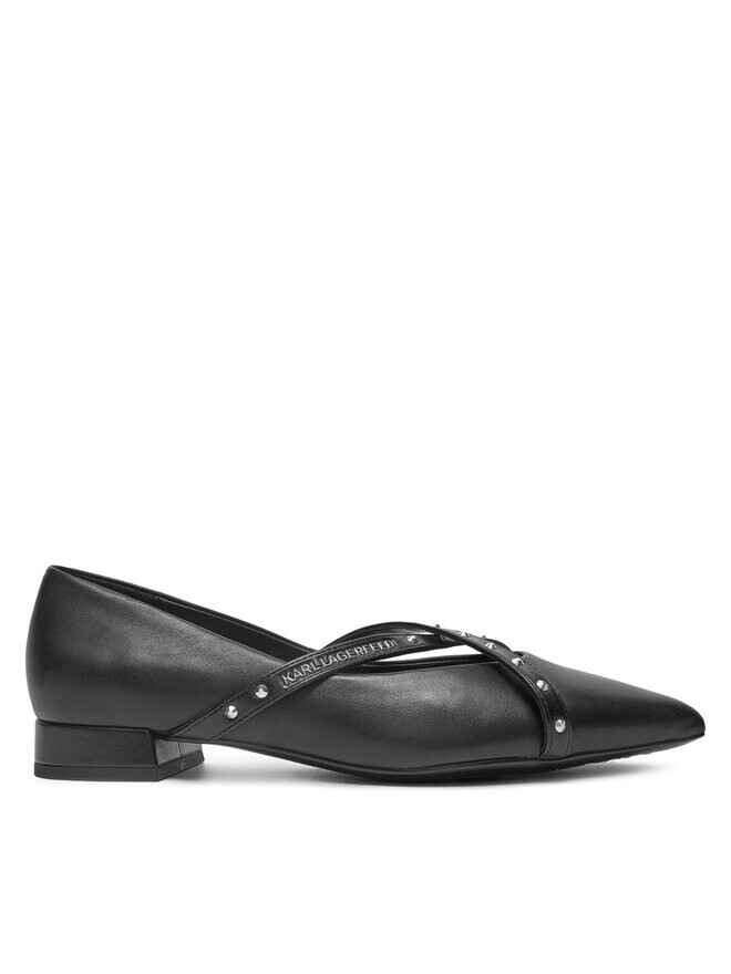Балетки KARL LAGERFELD Kerrie KL40155, черный