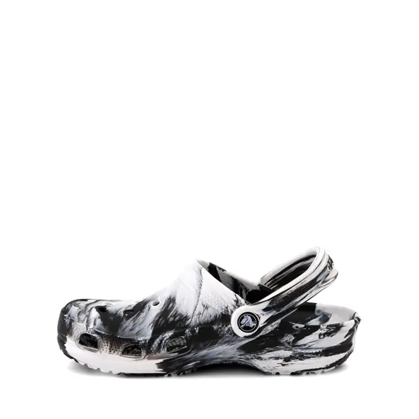 

Сабо Crocs Classic Clog, цвет Marbled Black/White