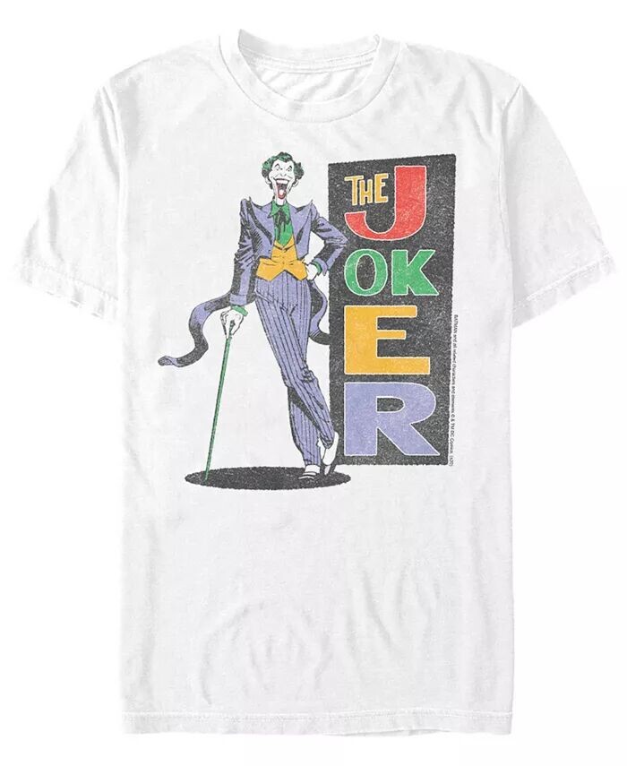 

Мужская футболка Batman Thrift Joke с коротким рукавом Fifth Sun, белый