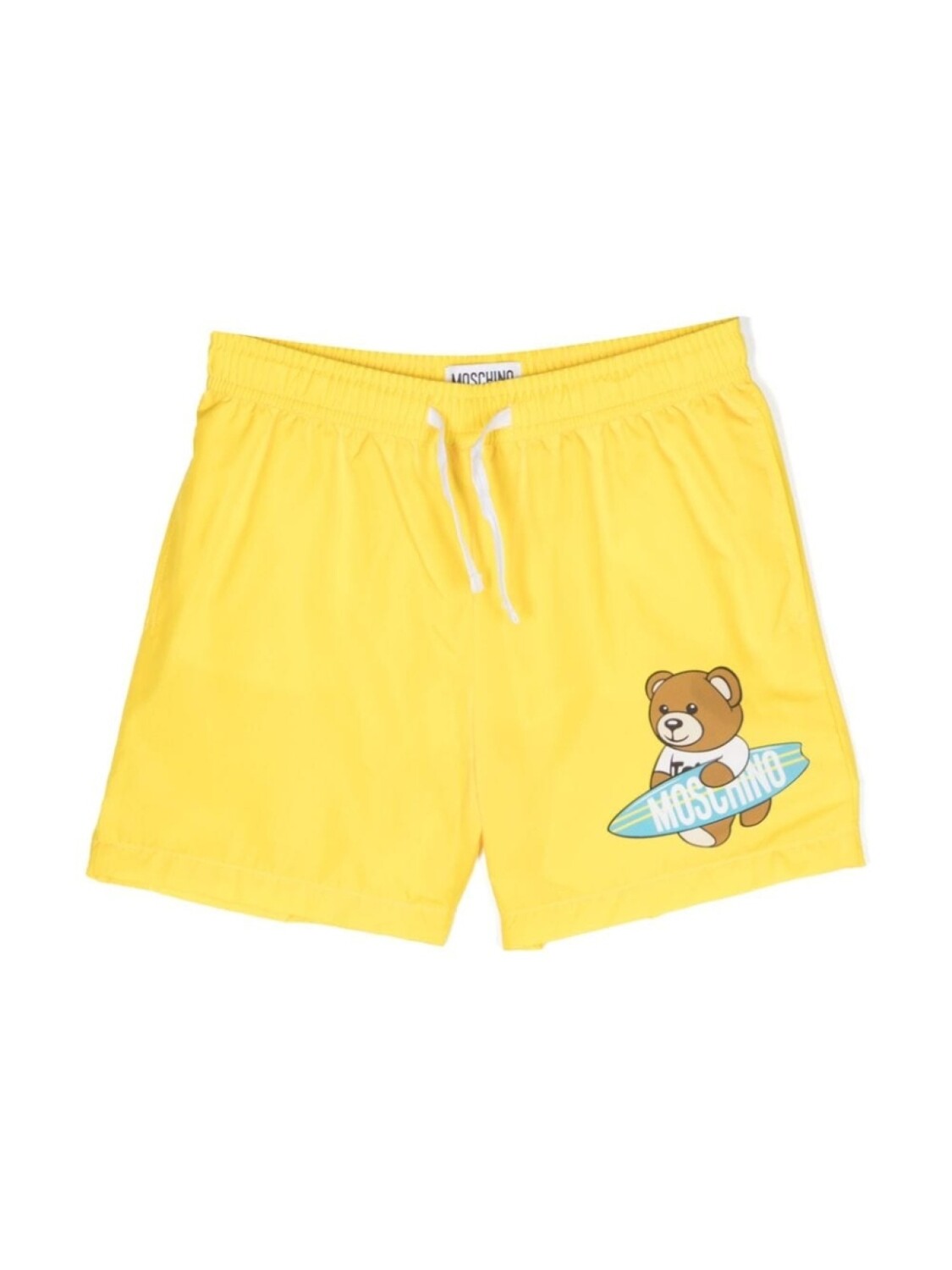 

Moschino Kids плавки-шорты Teddy Bear, желтый