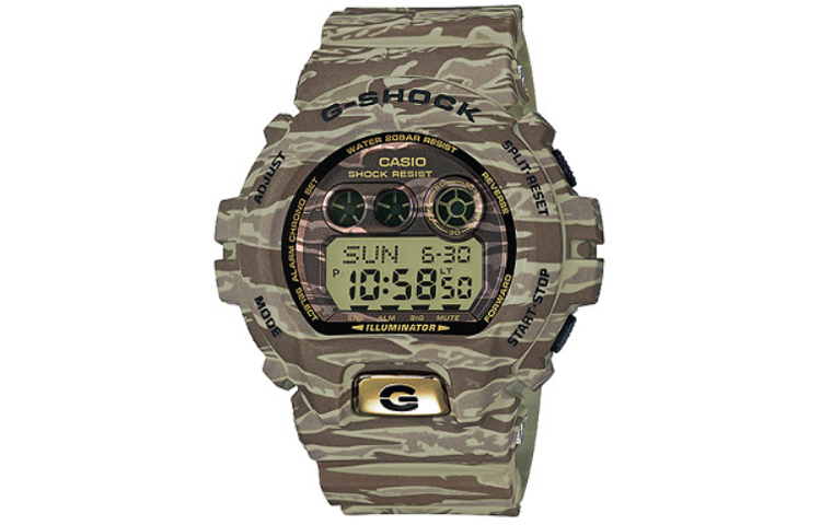 

CASIO Часы Men Watch GD-X6900TC-5DR, Camouflage Green Dial