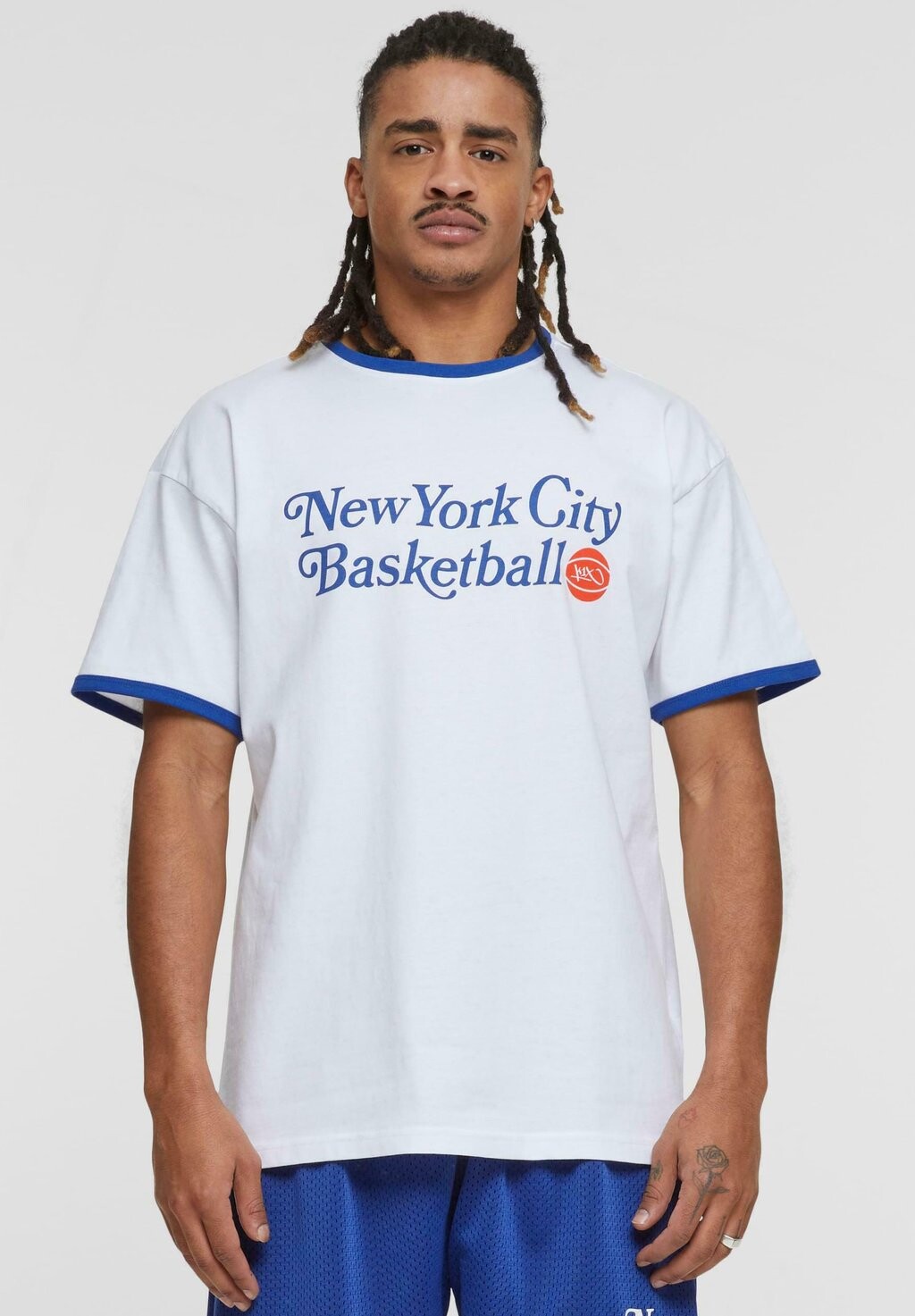 

Футболка с принтом RINGER TEE K1X, белый